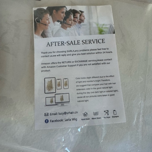 HAIR EXTENSIONS by SARLA!! Get holiday ready- add some FUN & FLARE! 🤩Blonde🤩 - Picture 2 of 4